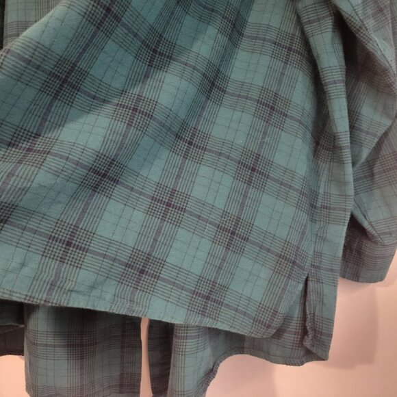 Ava Viv Flannel Plaid Shirt Size 4x plus - Picture 3 of 6